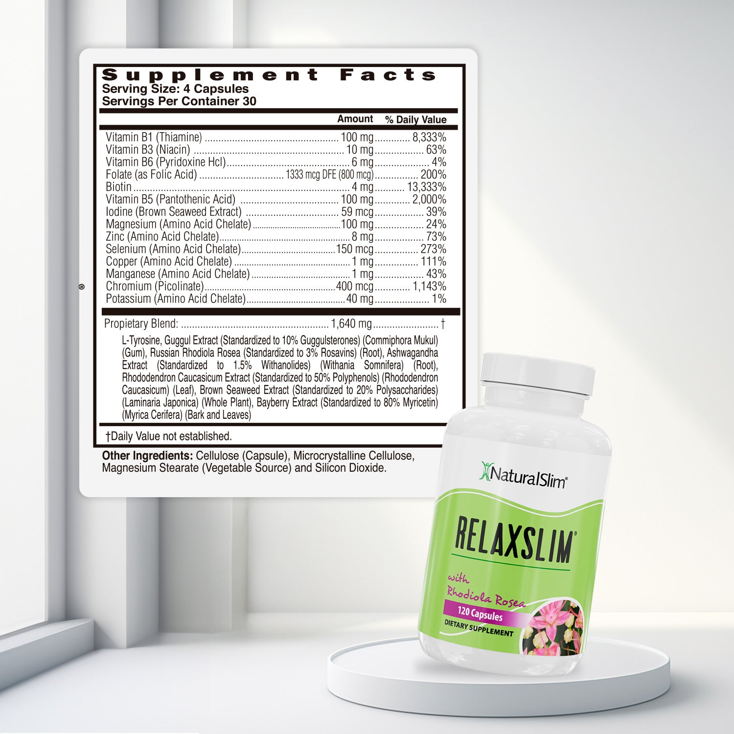 RelaxSlim® | Adaptogens and Rhodiola Rosea – NaturalSlim USA