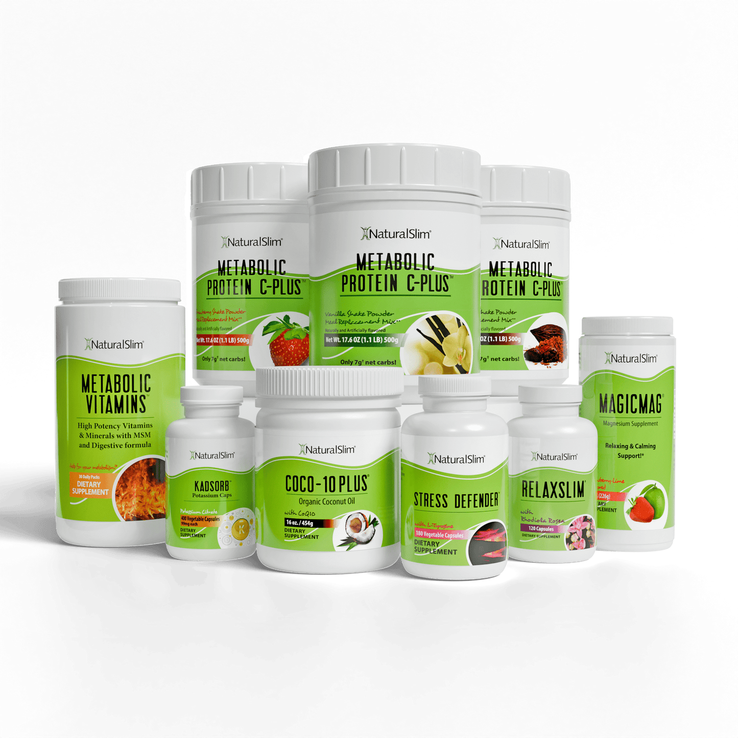 Kit Restock Energía & Metabolismo Natural - NaturalSlim USA