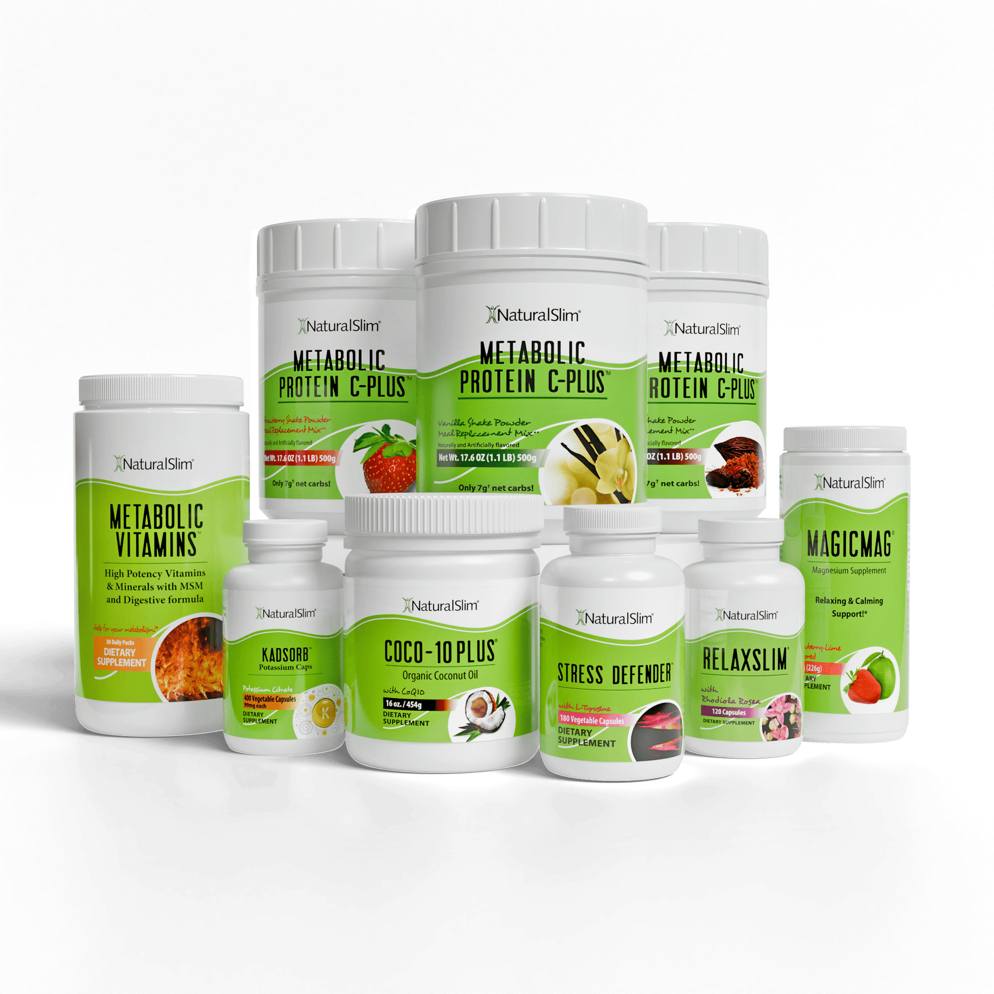 Kit Restock Energía & Metabolismo Natural - NaturalSlim USA