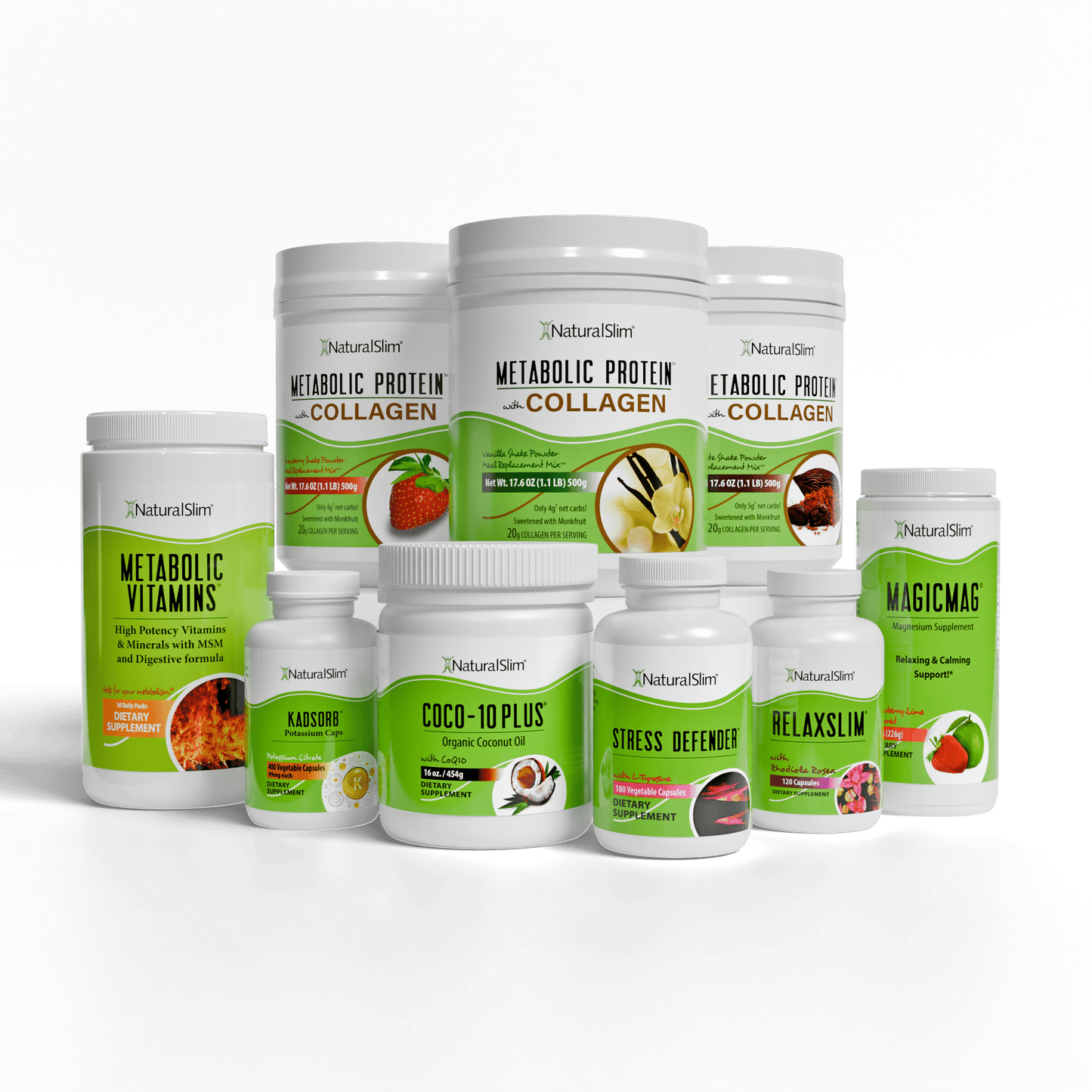 Kit Restock Energía & Metabolismo Natural - NaturalSlim USA