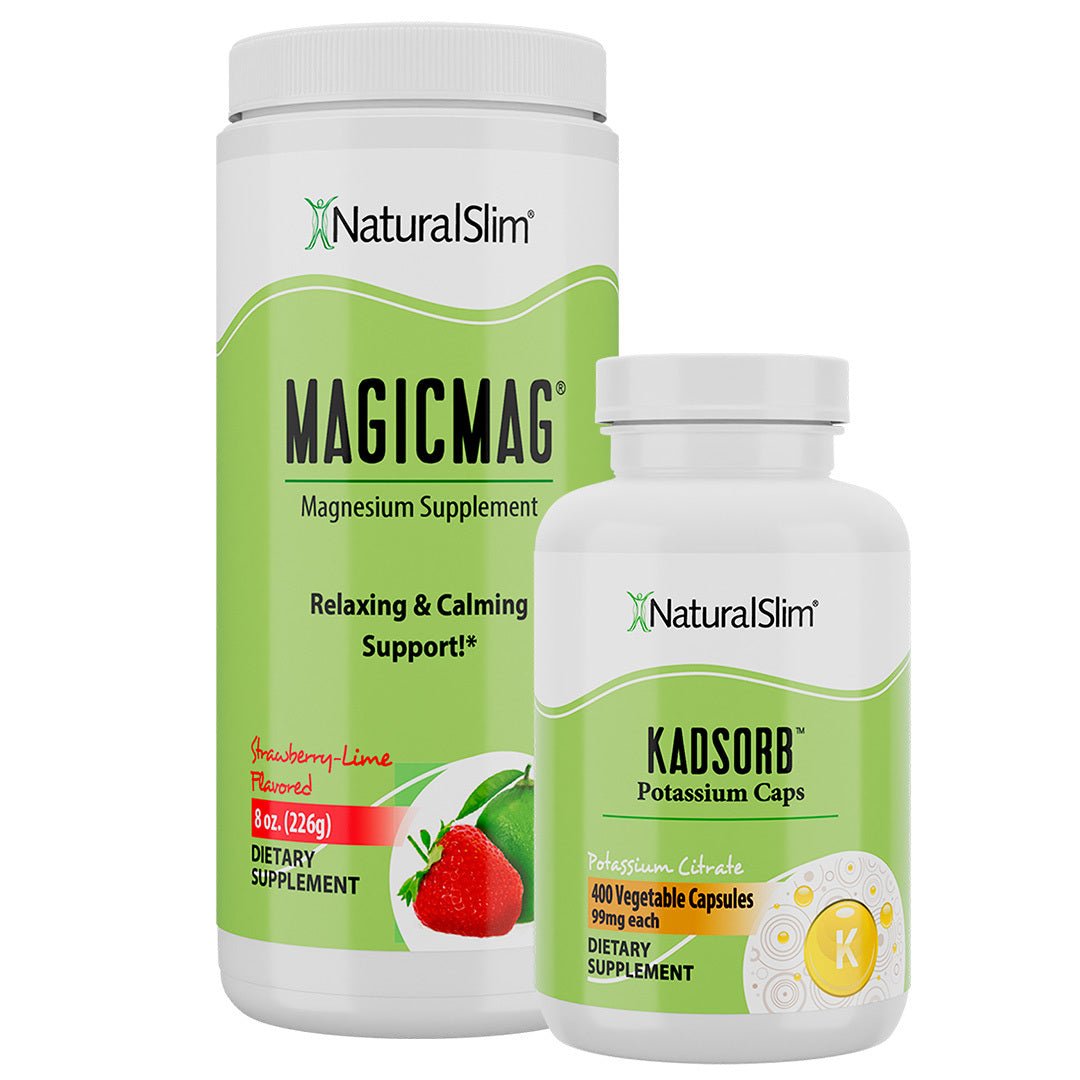 Dúo Dinámico (MagicMag® & Kadsorb®) | Magnesio y Potasio - NaturalSlim USA