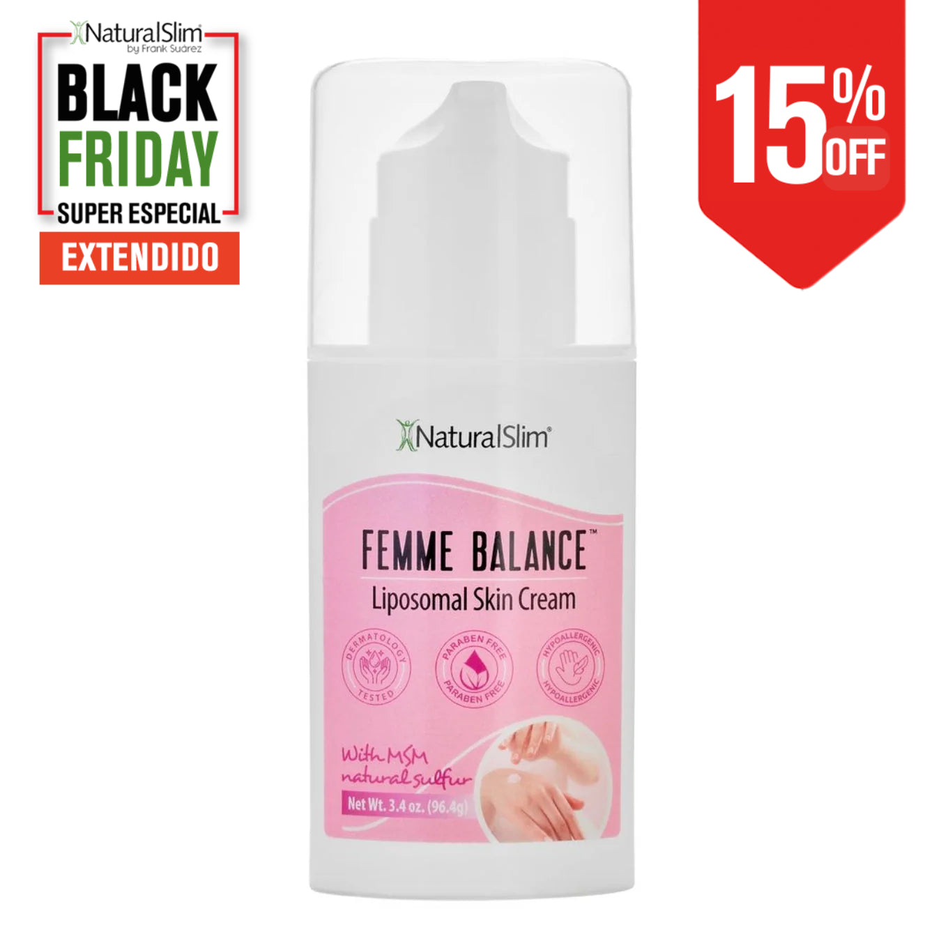 Femme Balance™ | Crema Liposomal Para la Piel