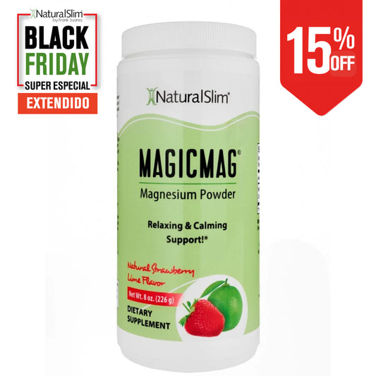 MagicMag® Fresa-Limón | Suplemento de Magnesio | Apoyo Relajante y Calmante