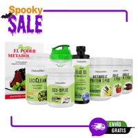 Kit Súper Batida Mañanera C Plus - 3 Frascos de Batida C Plus, Coco-10 Plus®, FlaxOil, LeciClean®, Libro de Recetas + Shaker de Regalo | Envío GRATIS