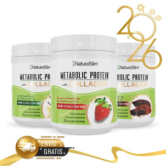 3 Metabolic Protein Collagen™ | Envío GRATIS - NaturalSlim USA