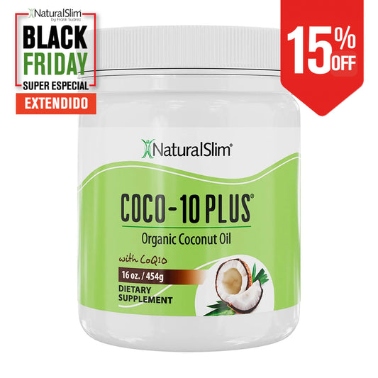Coco-10 Plus® | Aceite de Coco con CoQ10