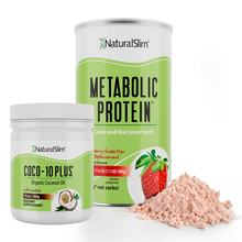 Cargar imagen en el visor de la galería, Metabolic Protein™ Strawberry y Coco-10 Plus®