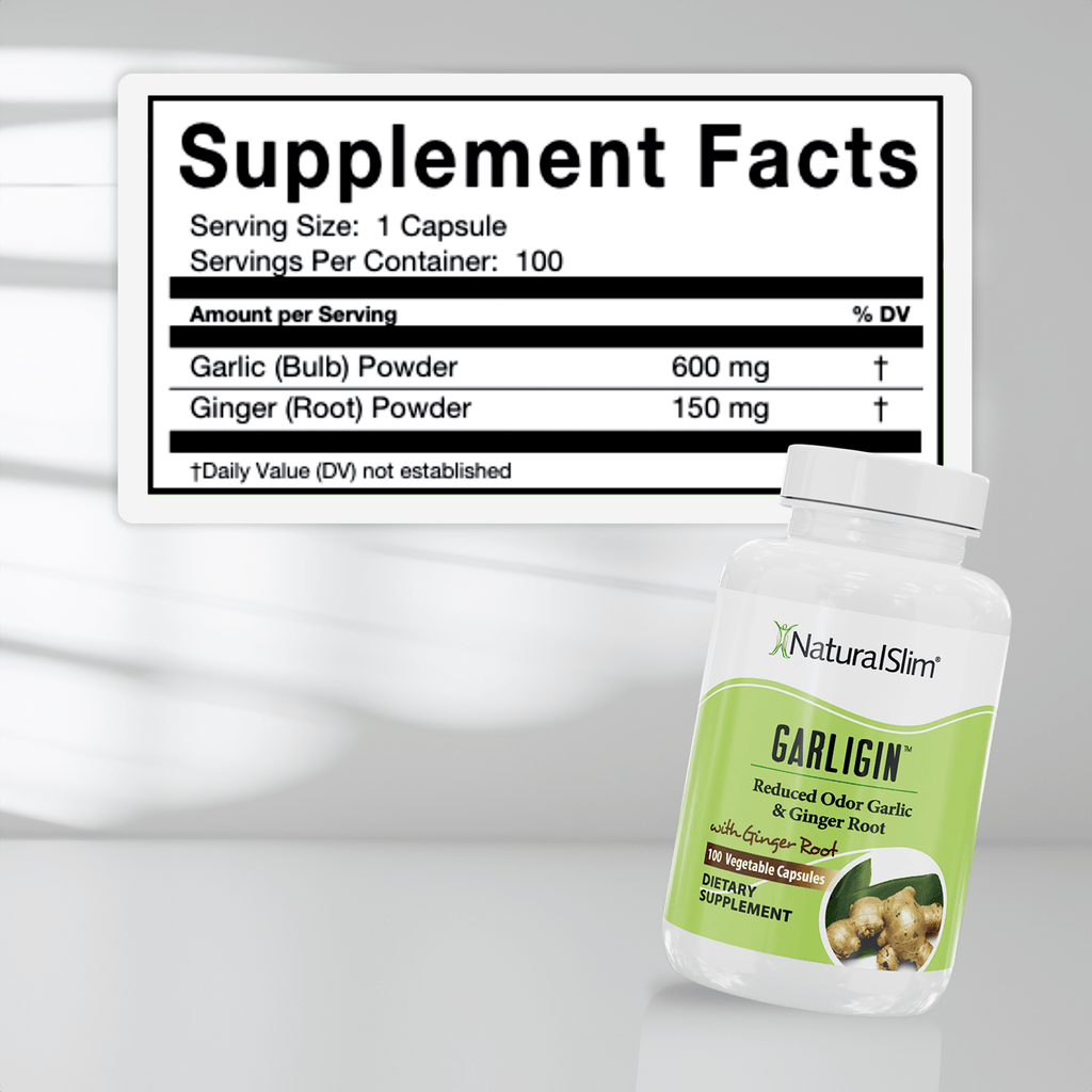 Garligin® | Mezcla de Ajo y Jengibre *Sistema Inmune - NaturalSlim USA