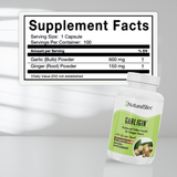 Garligin® | Mezcla de Ajo y Jengibre *Sistema Inmune