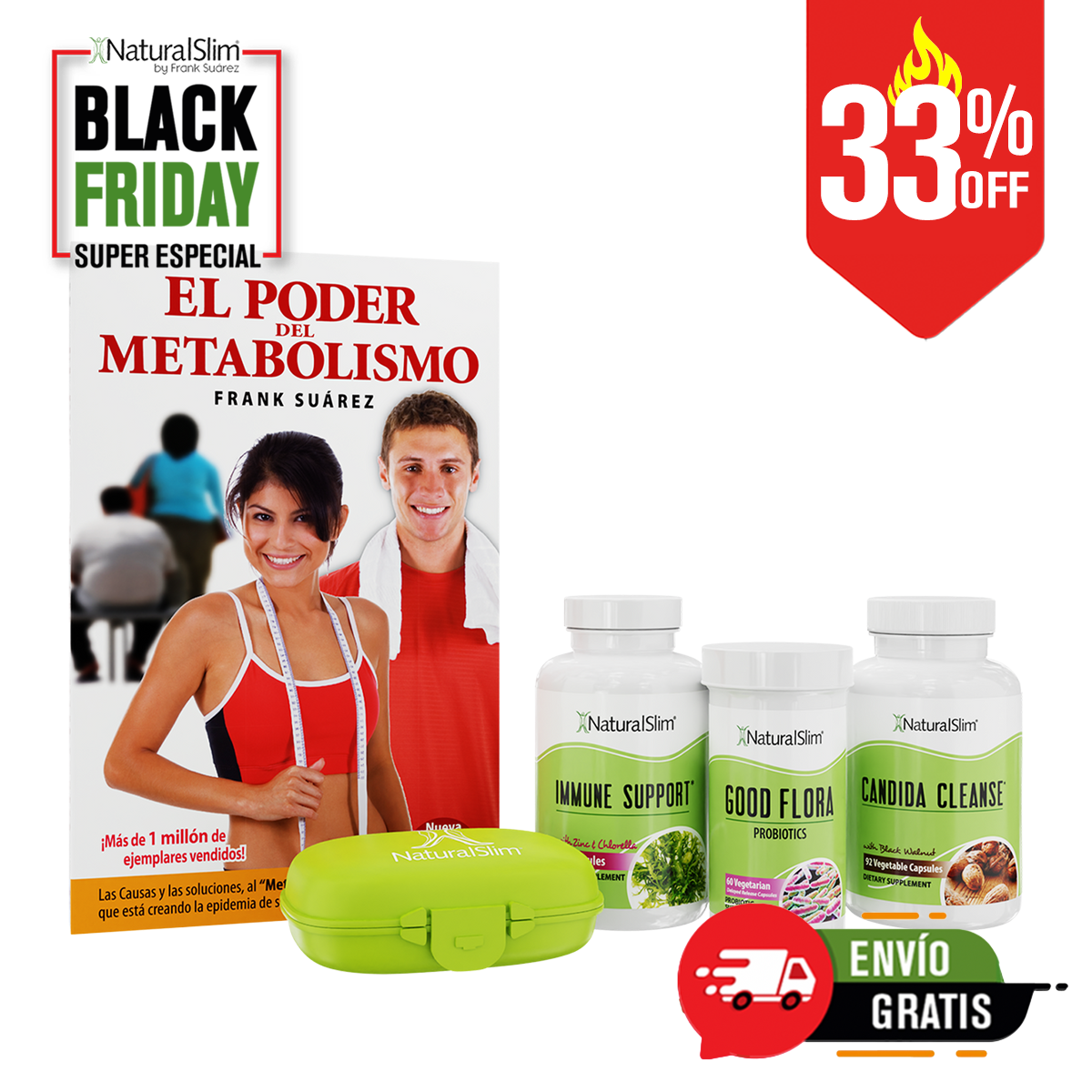 Flash Sale Coco-10 Plus® Gift with Candiseptic® Kit! - Candida Albicans Mushroom Cleanse and Book by Frank Suarez | FREE Shipping