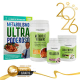 Kit Energía Abundante - NaturalSlim USA - metabolic vitamins - relaxslim - coc 10 plus - metabolismo ultra poderoso