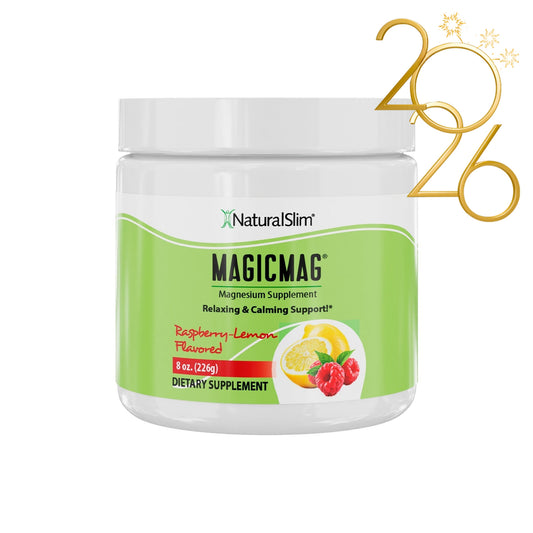 MagicMag® Frambuesa - Limón | Suplemento de Magnesio | Apoyo Relajante y Calmante - NaturalSlim USA
