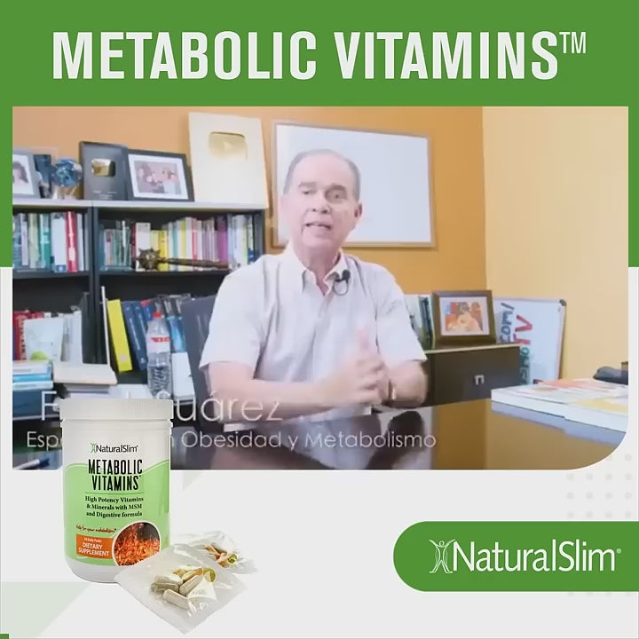 Metabolic Vitamins® | Vitaminas Potentes | Multivitaminas y Minerales, Complejo B con Niacina (B3)