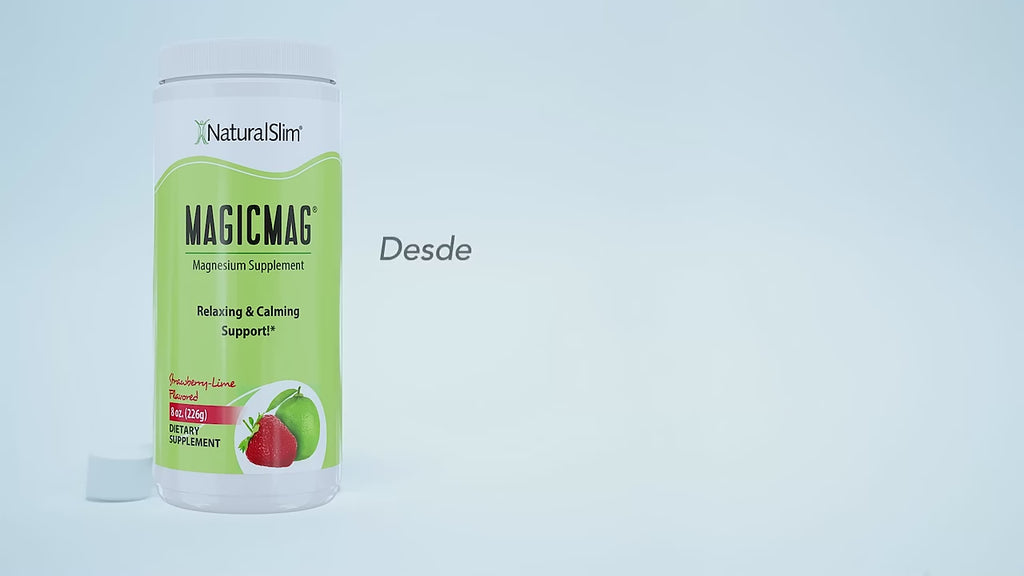 MagicMag® Fresa-Limón | Suplemento de Magnesio | Apoyo Relajante y Calmante