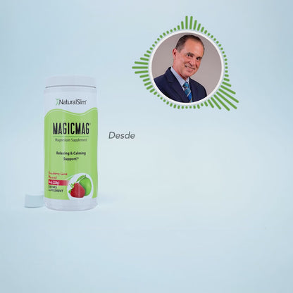 MagicMag® Fresa-Limón | Suplemento de Magnesio | Apoyo Relajante y Calmante