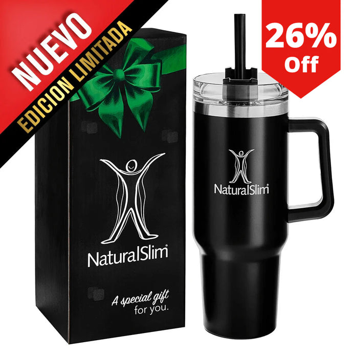 NaturalSlim®️ Tumbler (Limited Edition) | Vaso térmico de acero inoxidable | 40 oz