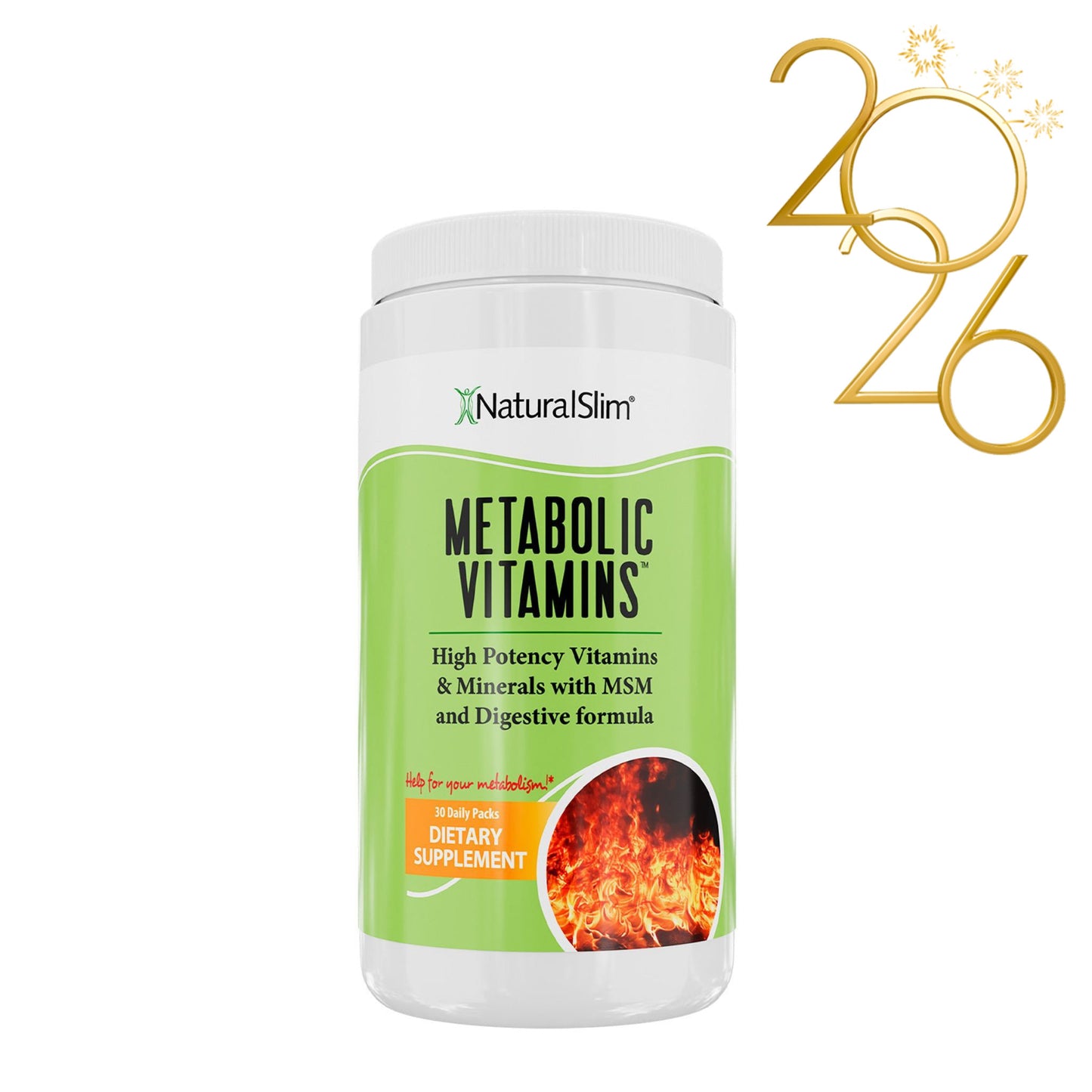 Metabolic Vitamins® | Vitaminas Potentes | Multivitaminas y Minerales, Complejo B con Niacina (B3) - NaturalSlim USA