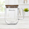 NaturalSlim® Double Wall Glass Mug