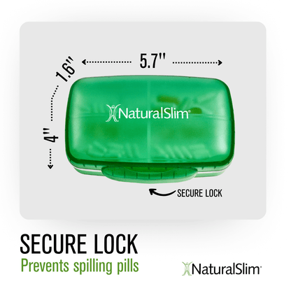 Organizador Grande Para Suplementos/Vitaminas - NaturalSlim USA